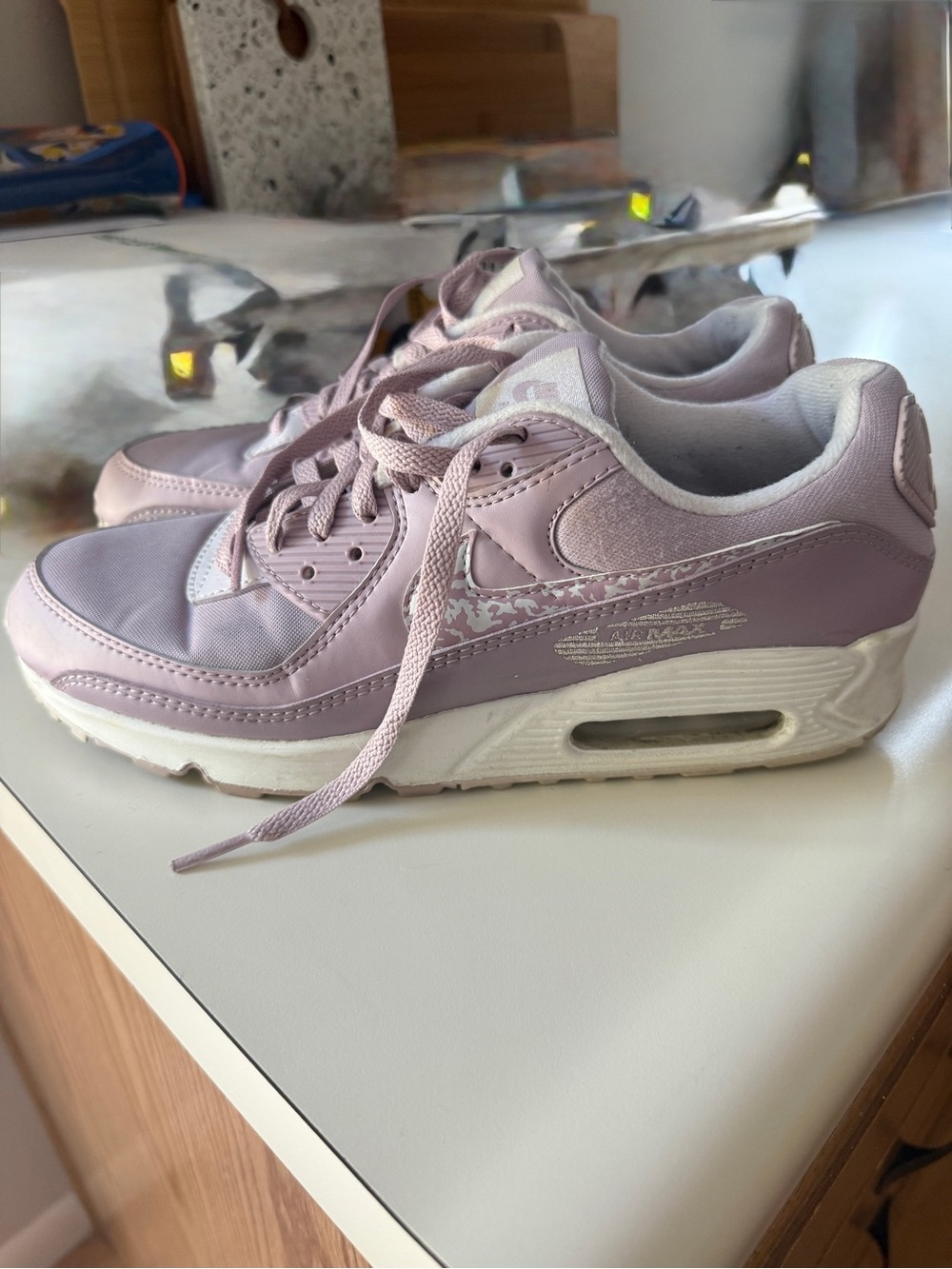 Nike Lavender/Pale Pink Women's Air Max Sneakers Size 10